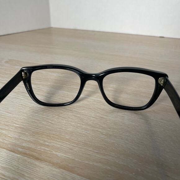 Vintage Bausch & Lomb 6 RARE! Sunglasses 14480 Polished Black B&L 51-22 READ - Picture 6 of 11